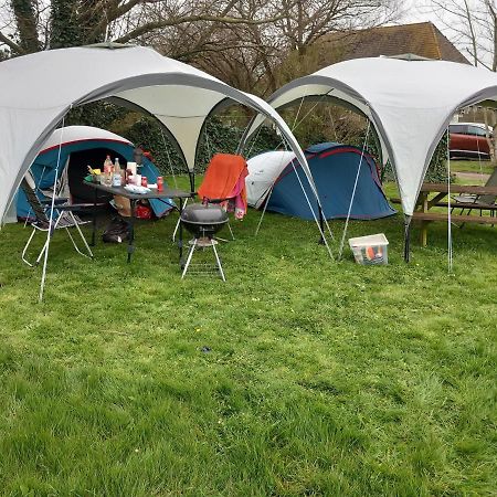 Basic 2P Tent Sotterum Kornwerd Exterior foto