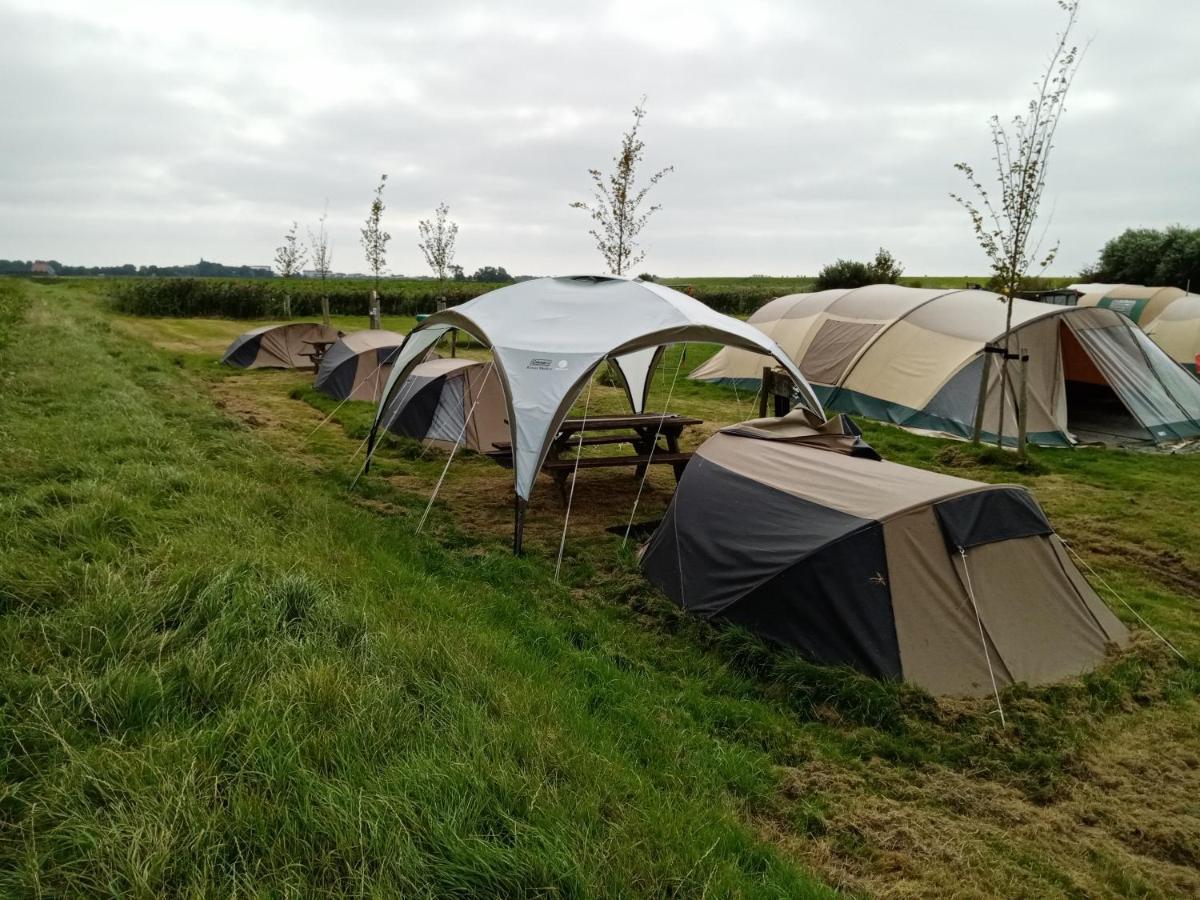 Basic 2P Tent Sotterum Kornwerd Exterior foto