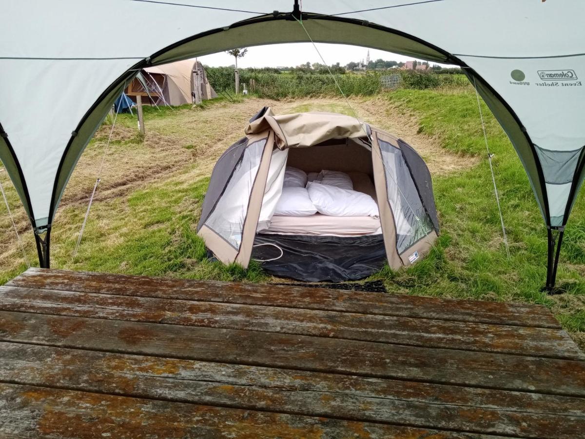 Basic 2P Tent Sotterum Kornwerd Exterior foto