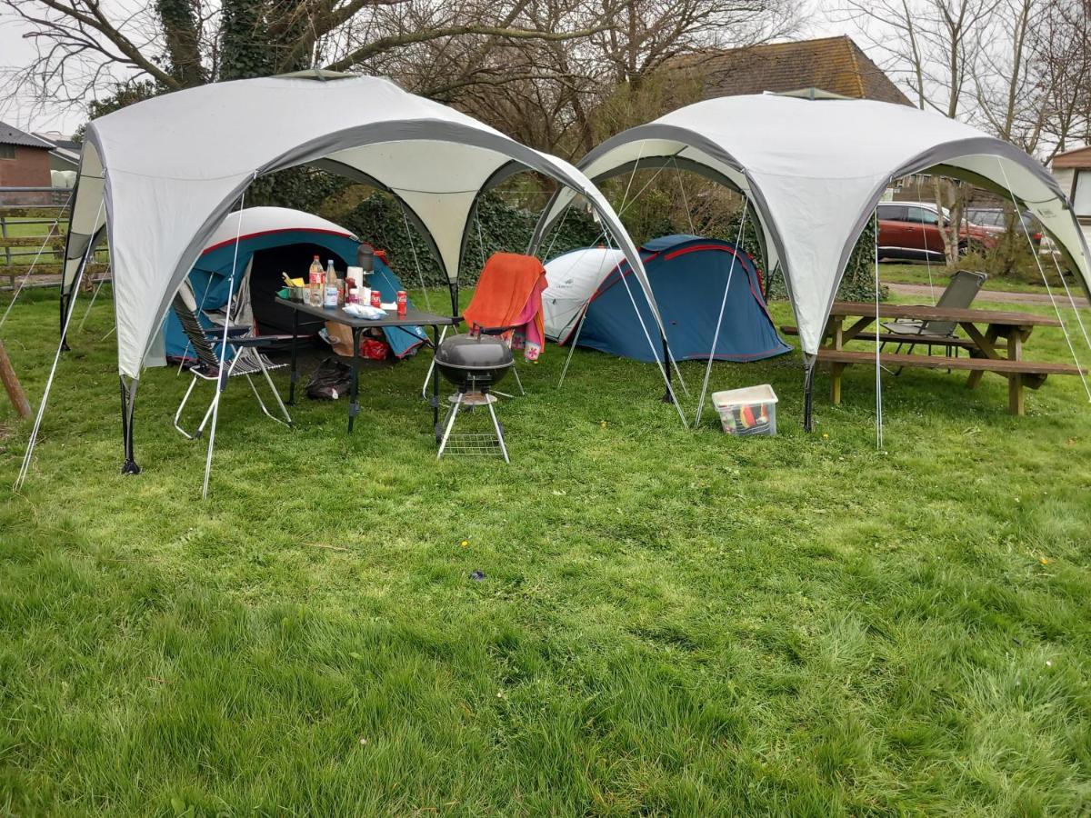 Basic 2P Tent Sotterum Kornwerd Exterior foto